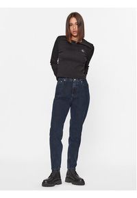 Calvin Klein Jeans Jeansy J20J221786 Granatowy Mom Fit. Kolor: niebieski