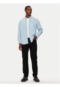 Levi's® Koszula Autentic A7210-0018 Błękitny Relaxed Fit. Kolor: niebieski. Materiał: bawełna