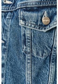 Pepe Jeans - Kurtka jeansowa Volt. Okazja: na co dzień. Typ kołnierza: bez kaptura. Kolor: niebieski. Materiał: bawełna, materiał, denim. Styl: casual #6