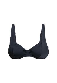 Roxy - Stanik bikini D-cup dla Kobiety BEACH CLASSICS Czarny. Kolor: szary. Materiał: elastan, poliester, materiał