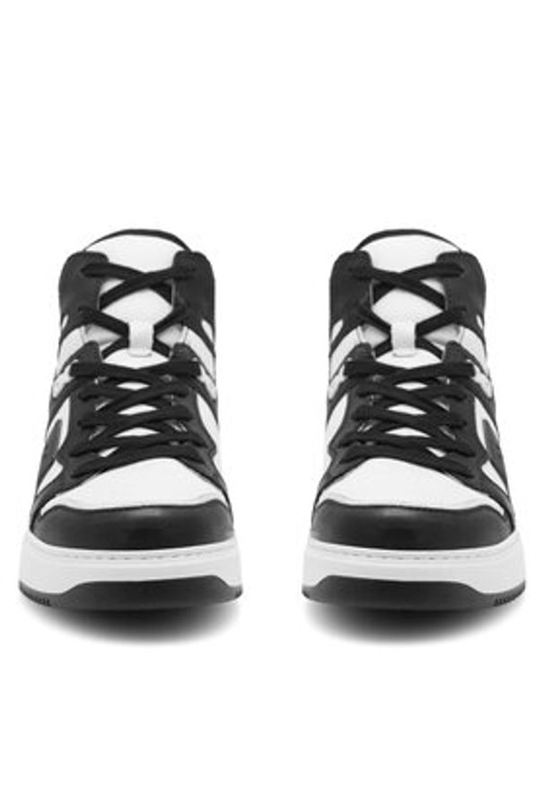 Badura Sneakersy BUXTON-22 MI08 Czarny. Kolor: czarny. Materiał: skóra