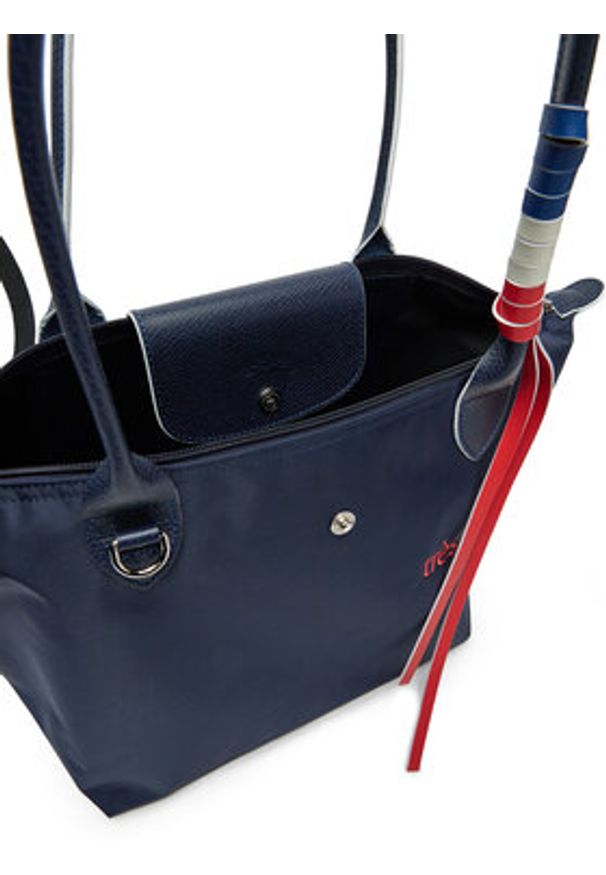 Longchamp Torebka 2605HBG Granatowy. Kolor: niebieski