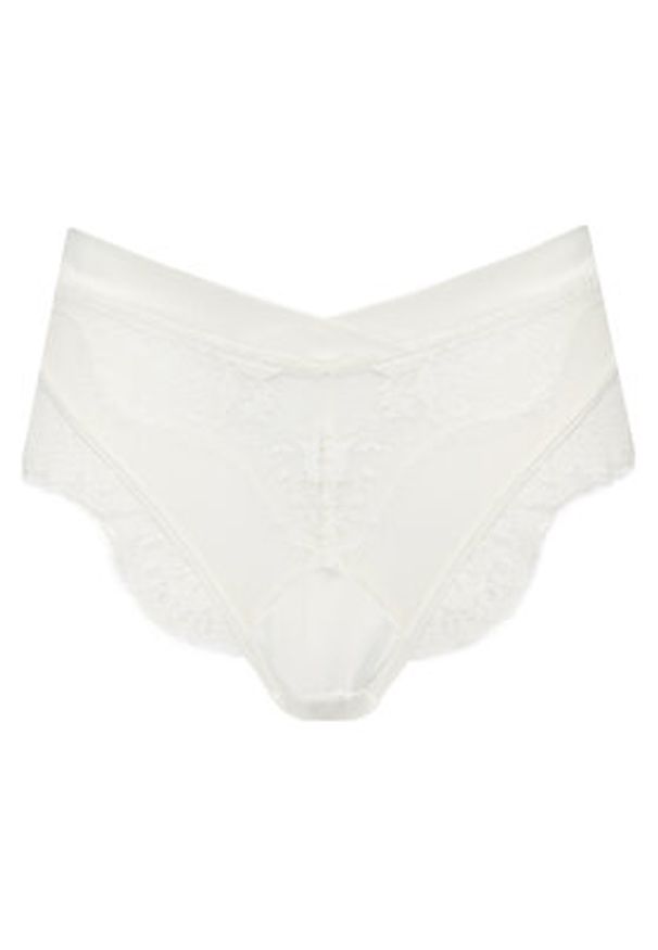 Hunkemöller Figi brazylijskie Tiah 302393 Biały. Kolor: biały. Materiał: syntetyk