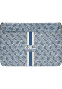 Etui Guess Guess Sleeve GUCS14P4RPSB 14" niebieski/ blue 4G Printed Stripes. Kolor: niebieski