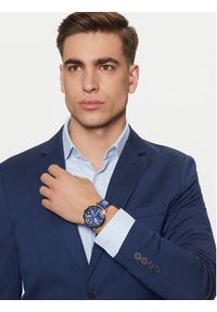 Ted Baker Zegarek Mornig Chrono BKPMRS206 Granatowy. Kolor: niebieski #3