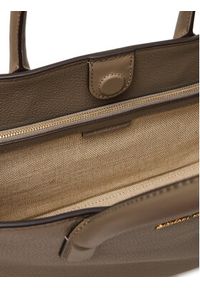 MICHAEL Michael Kors Torebka Scarlett 30F4GETS2L Beżowy. Kolor: beżowy. Materiał: skórzane #3