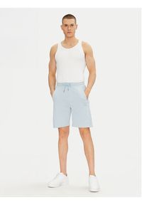 Karl Lagerfeld - KARL LAGERFELD Szorty sportowe 705071 552951 Niebieski Regular Fit. Kolor: niebieski. Materiał: bawełna. Styl: sportowy #5