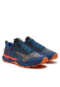 Mizuno Buty do biegania Wave Daichi 8 J1GJ2471 Granatowy. Kolor: niebieski. Materiał: materiał. Model: Mizuno Wave #6