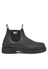 Sztyblety Tommy Jeans. Kolor: czarny