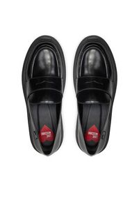 Love Moschino - LOVE MOSCHINO Loafersy JA10255G1LJD0000 Czarny. Kolor: czarny. Materiał: skóra #4