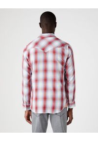 Wrangler - WRANGLER LS WESTERN SHIRT MĘSKA KOSZULA W KRATĘ DŁUGI RĘKAW FLAME RED W5A0BJR06. Długość rękawa: długi rękaw. Długość: długie #2