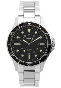 Timex - Zegarek Męski TIMEX Navi TW2U10800. Rodzaj zegarka: analogowe. Materiał: materiał. Styl: młodzieżowy