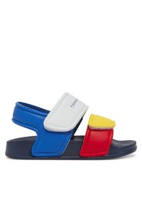 TOMMY HILFIGER - Sandały Tommy Hilfiger. Wzór: kolorowy