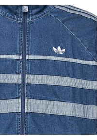 Adidas - adidas Bluza adicolor First Blue Denim JX6457 Niebieski Regular Fit. Kolor: niebieski. Materiał: bawełna