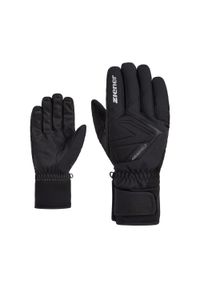 Ziener - Rękawice narciarskie męskie ZIENER Gatis Aquashield. Kolor: czarny. Sport: narciarstwo #1