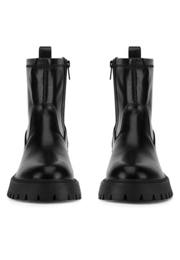 Jenny Fairy Botki WFA3164-1 Czarny. Kolor: czarny. Materiał: materiał