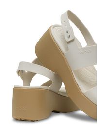 Crocs Sandały Brooklyn Sky Sandal 212250 Beżowy. Kolor: beżowy #7
