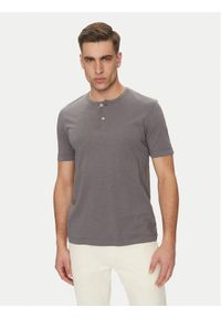 Marc O'Polo T-Shirt 523 2176 51206 Szary Regular Fit. Typ kołnierza: polo. Kolor: szary. Materiał: bawełna #1