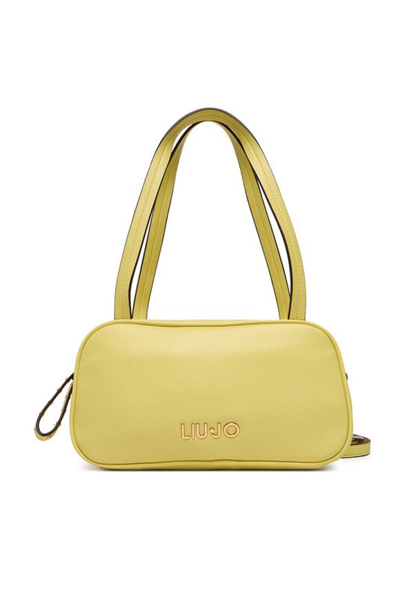 Liu Jo Torebka AA6048 E1120 Żółty. Kolor: żółty. Materiał: skórzane