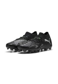 Puma - Buty piłkarskie męskie PUMA Future 8 Match FG/AG. Kolor: wielokolorowy, czarny, zielony. Sport: piłka nożna