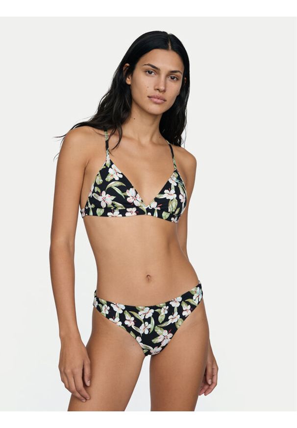 Roxy Bikini Printed Essentials ERJX203597 Czarny. Kolor: czarny. Materiał: syntetyk