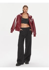 Tommy Jeans Top Bustier Top Ah7185 DW0DW17699 Czarny Slim Fit. Kolor: czarny. Materiał: bawełna #3