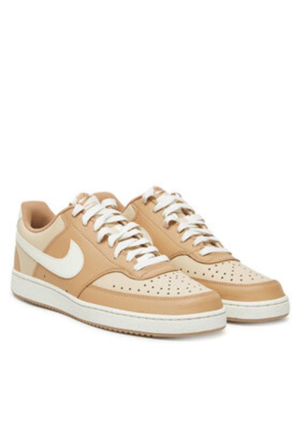 Nike Sneakersy Court Vision Lo IB4495 126 Beżowy. Kolor: beżowy. Materiał: skóra. Model: Nike Court