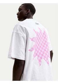 Jack & Jones T-Shirt Solana 12296270 Biały Loose Fit. Kolor: biały. Materiał: bawełna #5