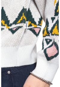 Wrangler - DAMSKI SWETER WRANGLER GEO KNIT CLOUD BLUE W8N5QCB03 112132405 #6
