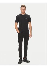 Calvin Klein Jeans T-Shirt LV04RC272G Czarny Regular Fit. Kolor: czarny. Materiał: bawełna