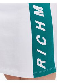 John Richmond Spódnica mini UWP23075GO Biały Modern Fit. Kolor: biały. Materiał: bawełna #4