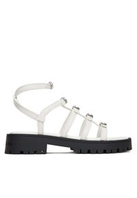 MARC JACOBS - Marc Jacobs Sandały The Tiki 2S5FSA001F06 Biały. Kolor: biały. Materiał: skóra