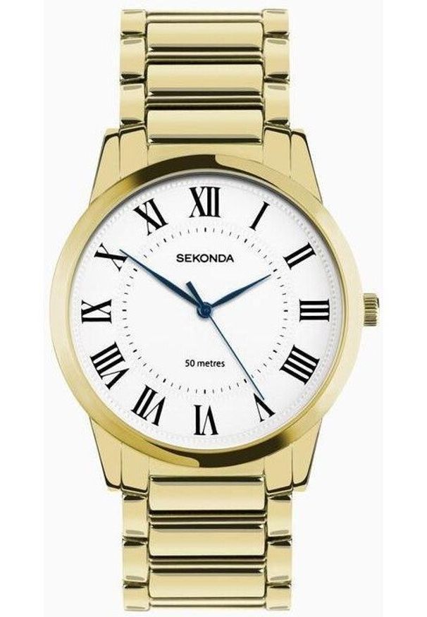 Zegarek męski Sekonda 30247 złoty. Kolor: złoty