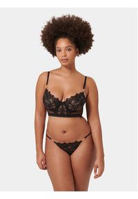Bluebella Biustonosz z fiszbiną Olympia 42265 Czarny. Kolor: czarny. Materiał: syntetyk