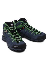 Salewa Trekkingi Ms Alp Mate Mid Wp 61384-3862 Granatowy. Kolor: niebieski. Materiał: zamsz, skóra. Sport: turystyka piesza