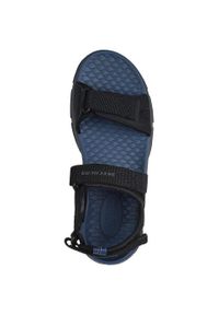 skechers - Sandały Skechers Tresmen - Ryer, Mężczyźni. Kolor: czarny. Materiał: materiał, syntetyk