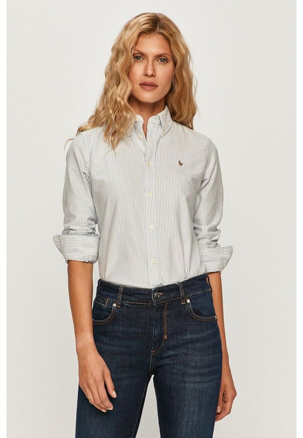 Polo Ralph Lauren - Koszula. Okazja: na co dzień. Typ kołnierza: polo. Materiał: tkanina. Styl: casual
