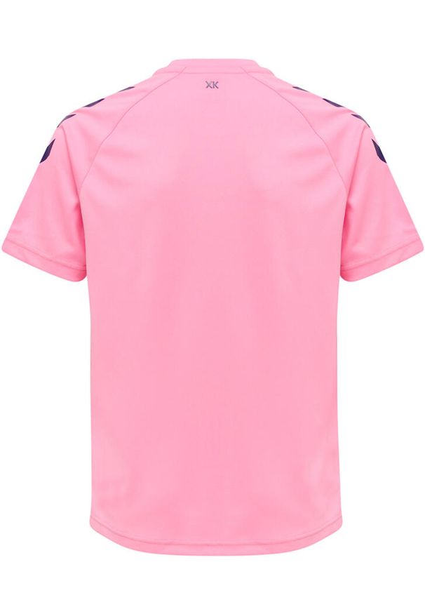 Koszulka sportowa T-shirt Hummel hml Core XK Poly T-shirts 212644. Kolor: różowy. Długość rękawa: krótki rękaw. Długość: krótkie