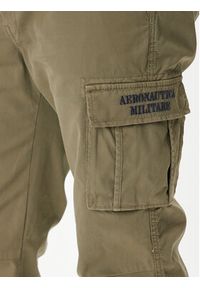 Aeronautica Militare Spodnie materiałowe 252PA1329UCT0244 Zielony Regular Fit. Kolor: zielony. Materiał: bawełna #3