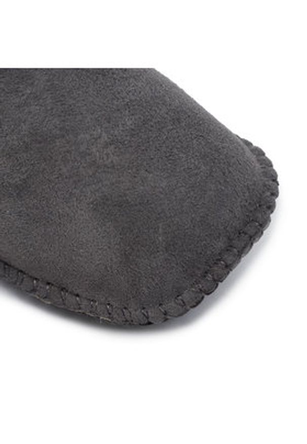 EMU Australia Śniegowce Baby Bootie B10310 Szary. Kolor: szary. Materiał: skóra, zamsz