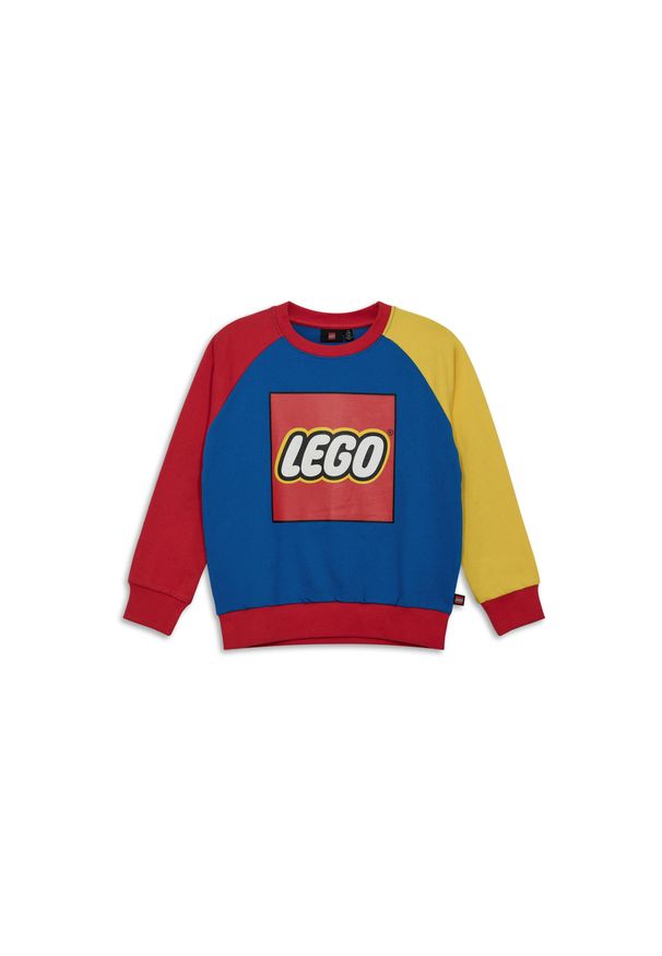 Bluza Dziecięca Kultowa Iconic LEGO Saku 202 Niebieska. Kolor: niebieski. Długość rękawa: raglanowy rękaw. Wzór: nadruk. Sezon: lato