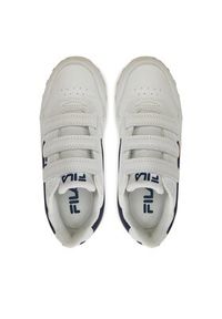 Fila Sneakersy Orbit Velcro Low Kids 1010785.98F Biały. Kolor: biały. Materiał: skóra