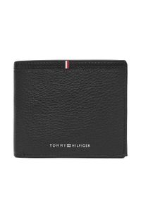 TOMMY HILFIGER - Tommy Hilfiger Portfel Th Corp Cc Flap And Coin AM0AM13969 Czarny. Kolor: czarny. Materiał: skóra #1