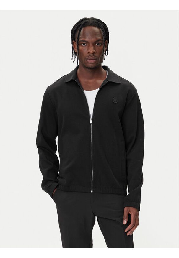 BOSS Bluza C-Serlio 116 50556971 Czarny Regular Fit. Kolor: czarny. Materiał: bawełna