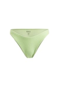 Roxy - Majtki bikini z niskim stanem dla Kobiety ARUBA Zielony. Stan: obniżony. Kolor: zielony. Materiał: elastan, poliester, materiał