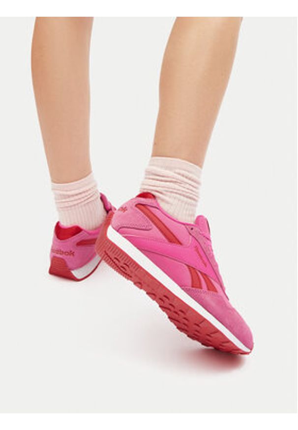 Reebok Sneakersy GLIDE LOW 100235034 Różowy. Kolor: różowy. Materiał: materiał