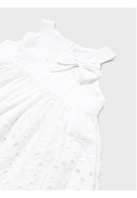Mayoral Sukienka letnia 1962 Biały Regular Fit. Kolor: biały. Materiał: bawełna. Sezon: lato #3