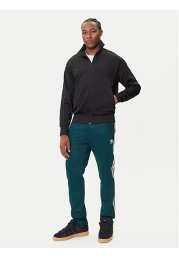 Adidas - adidas Bluza adicolor Classics Firebird JY1347 Czarny Loose Fit. Kolor: czarny. Materiał: syntetyk