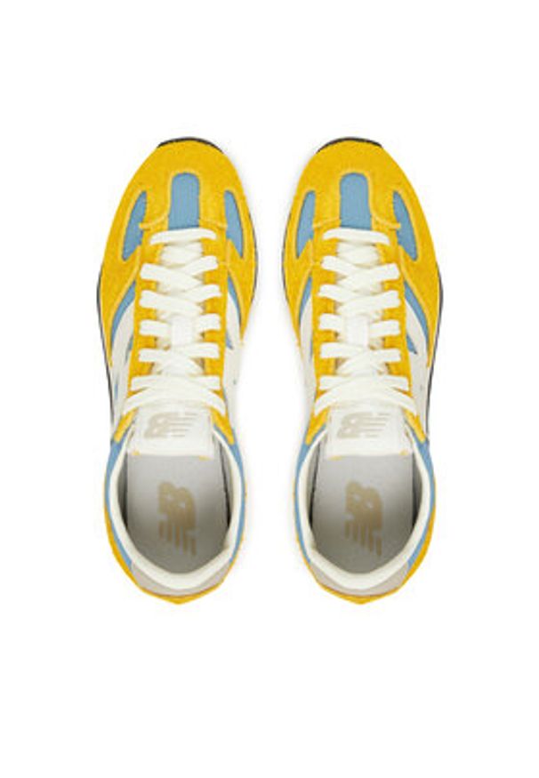 New Balance Sneakersy U471VBC W Żółty. Kolor: żółty. Materiał: skóra, zamsz