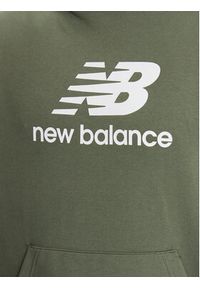 New Balance Bluza MT31537 Zielony Relaxed Fit. Kolor: zielony. Materiał: bawełna, syntetyk #3